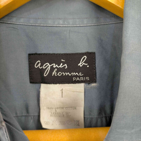 アニエスベーオム Agnes b.homme レギュラーカラーシャツ メンズ JPN:1