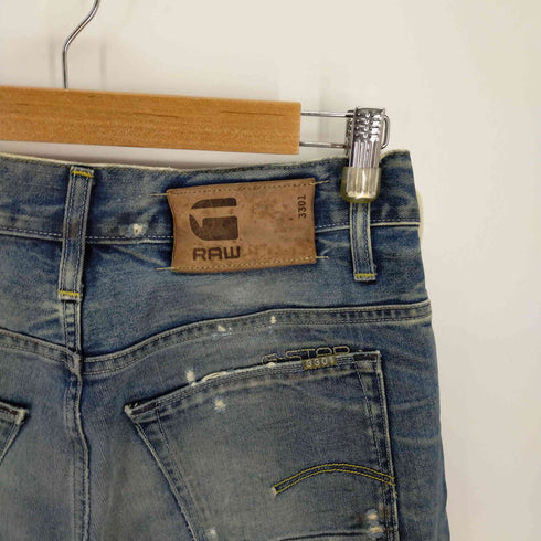 ジースターロー G-STAR RAW ダメージデニムパンツ メンズ