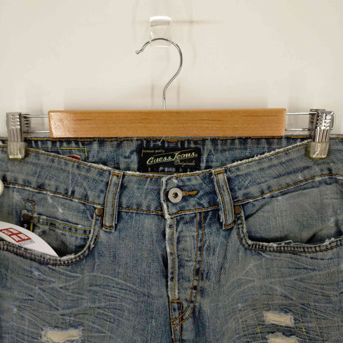 ゲスジーンズ GUESS JEANS ダメージデニムパンツ メンズ 30