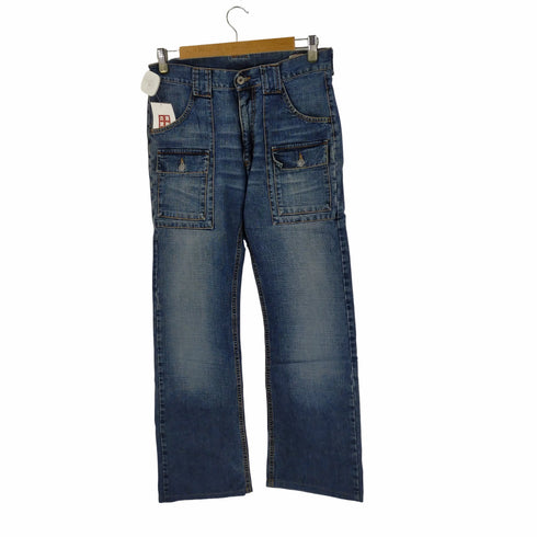 BRAND G ストレートデニムパンツ フラップポケット メンズ 30