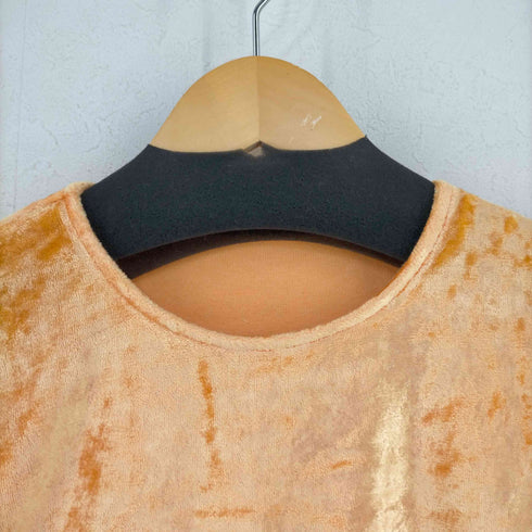 レイビームス Ray BEAMS ストレッチ ベロア Tシャツ レディース FREE