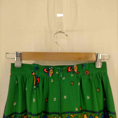 フルギ TREVIRA 70s OPTIジップ ペイズリースカート レディース 42