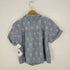 ザラ ZARA RUSTIC CROPPED SHIRT レディース import:M