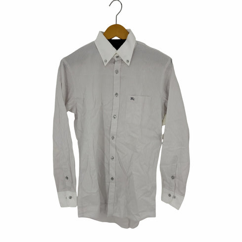 バーバリーブラックレーベル BURBERRY BLACK LABEL ストライプBDシャツ メンズ 39