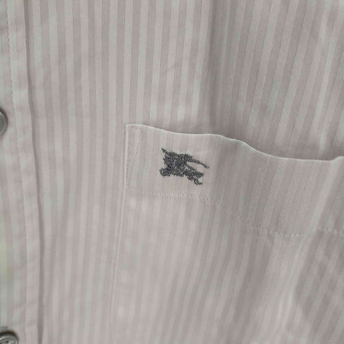 バーバリーブラックレーベル BURBERRY BLACK LABEL ストライプBDシャツ メンズ 39