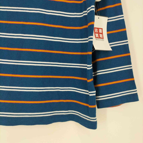 ラコステ LACOSTE ワンポイントロゴ ボーダーボートネックカットソー レディース 34