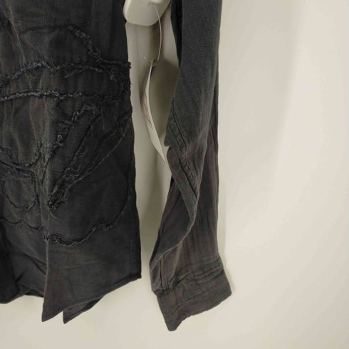 ゲス GUESS フラワーリーフデザインシャツ メンズ import:XS