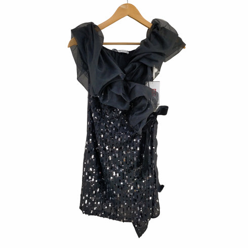 ザラ ZARA COMBINATION SEQUIN DRESS レディース import:S