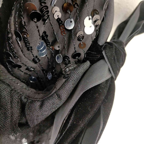 ザラ ZARA COMBINATION SEQUIN DRESS レディース import:S