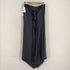 ベースレンジ BASERANGE CRAVAT DRESS - BLACK ホルターネック サテンワンピース レディース import:S S
