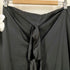 ベースレンジ BASERANGE CRAVAT DRESS - BLACK ホルターネック サテンワンピース レディース import:S S