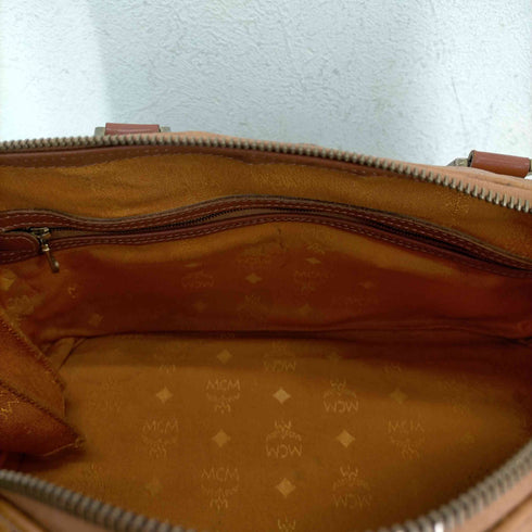 エムシーエム MCM モノグラムレザーハンドバッグ レディース