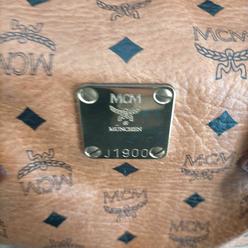 エムシーエム MCM モノグラムレザーハンドバッグ レディース