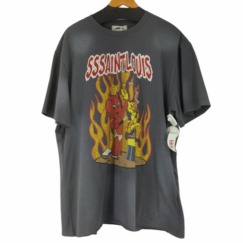 SAINT LOUIS 24SS STREETWEAR OVERSIZED MEN KOBIETA TEE メンズ import:XL