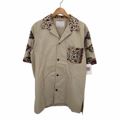 PARIA FARZANEH CONTRAST SHORT SHIRT メンズ import:M