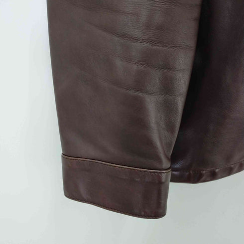 アーペーセー A.P.C. 90S フランス製 カウレザー レザーブルゾン メンズ import:S