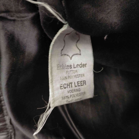 ECHT LEER ECHTES LEDER パキスタン製 レザーパンツ メンズ