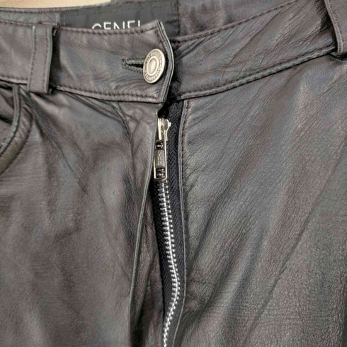 GENEL イングランド製 レザーパンツ レディース 10