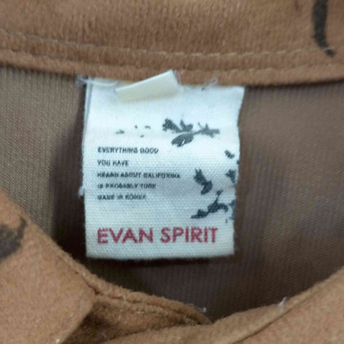 evan spirit 花柄ベロアシャツ メンズ 1