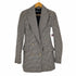 ザラ ZARA ガンクラブチェックダブルテーラードジャケット レディース JPN:XS