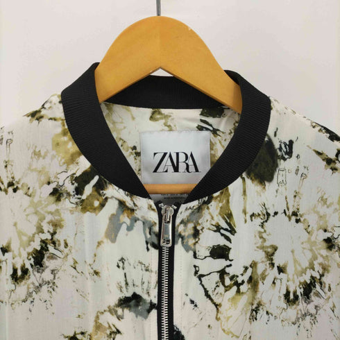 ザラ ZARA アートプリント タイダイプリント ブルゾン ジャンパー メンズ import:S