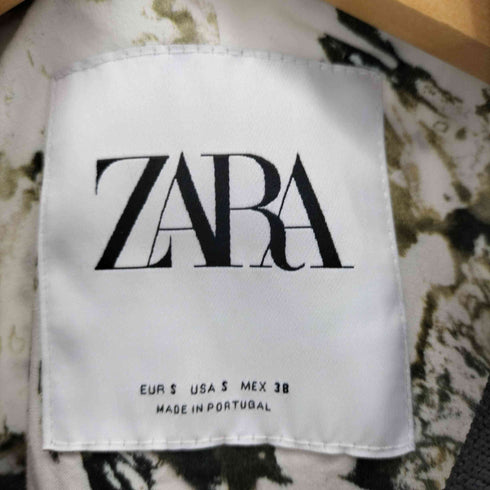 ザラ ZARA アートプリント タイダイプリント ブルゾン ジャンパー メンズ import:S