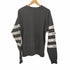 ヒューマンメイド HUMAN MADE 24SS PROTOTYPE Sweatshirt Black the future is in the pastアームボーダースウェット メンズ JPN:M