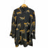 ザラ ZARA FLOWY PRINTED SHIRT 虎柄シャツ レディース import:M