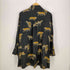 ザラ ZARA FLOWY PRINTED SHIRT 虎柄シャツ レディース import:M