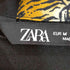 ザラ ZARA FLOWY PRINTED SHIRT 虎柄シャツ レディース import:M