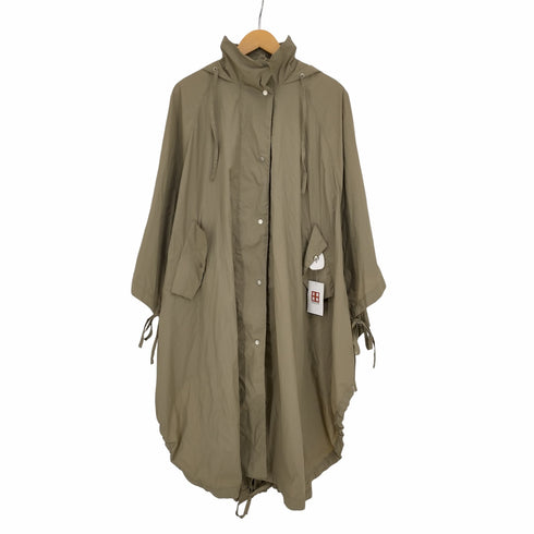 ザラ ZARA ATER REPELLENT CAPE TRF 撥水ケープコート レディース S-M