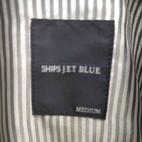 シップスジェットブルー SHIPS JET BLUE フェイクスウェードブルゾン メンズ JPN:M