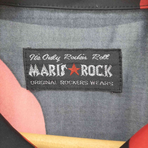 maris rock バラプリント シャツ メンズ