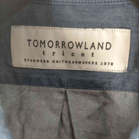 トゥモローランド TOMORROWLAND ジオメティックシャンブレーシャツ メンズ JPN:M