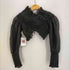 ザラ ZARA Crop Top with Smocked Detail クロップド フリルブラウス レディース import:XS