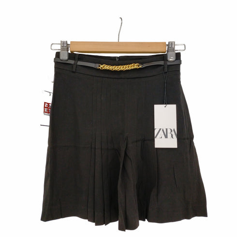 ザラ ZARA ゴールドチェーン ミニスカート レディース XS