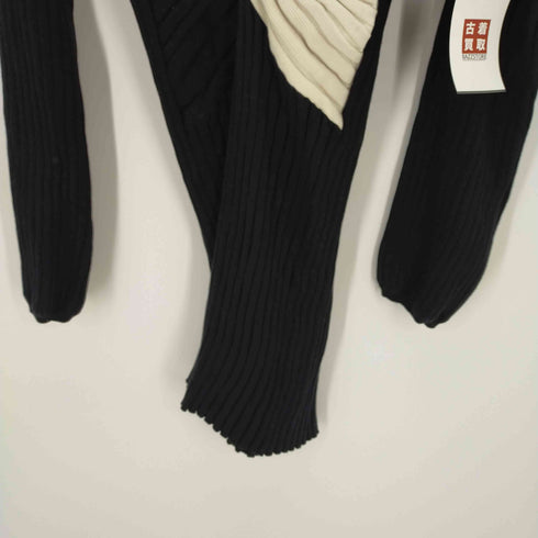 アルマーニエクスチェンジ ARMANI EXCHANGE DRESS ねじれワンピース リブニット レディース import:S