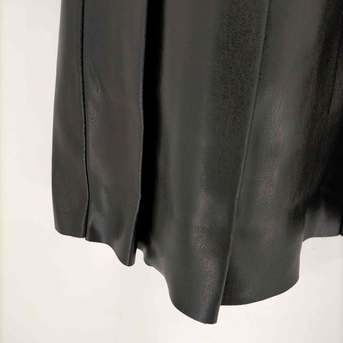 ザラ ZARA フェイクレザー ベルテッド プリーツミニスカート レディース XS