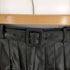 ザラ ZARA フェイクレザー ベルテッド プリーツミニスカート レディース XS