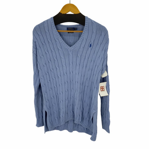 ポロラルフローレン POLO RALPH LAUREN Vネックコットンニット レディース JPN:S
