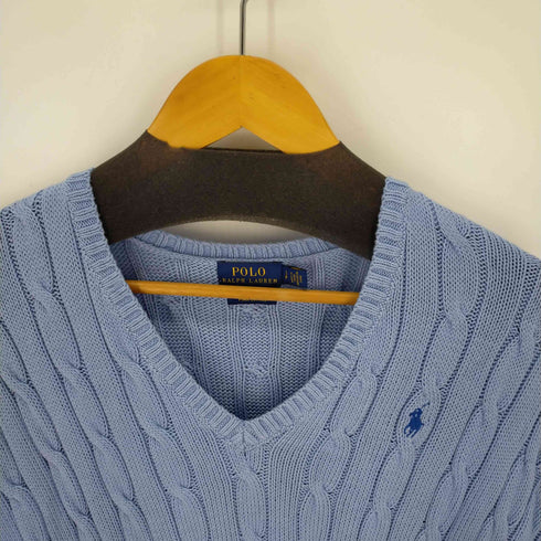 ポロラルフローレン POLO RALPH LAUREN Vネックコットンニット レディース JPN:S