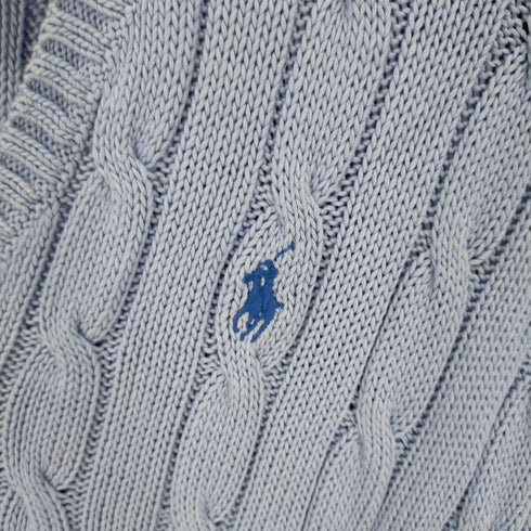 ポロラルフローレン POLO RALPH LAUREN Vネックコットンニット レディース JPN:S