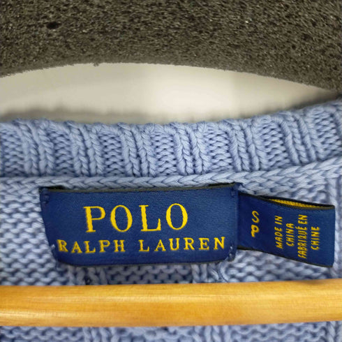 ポロラルフローレン POLO RALPH LAUREN Vネックコットンニット レディース JPN:S