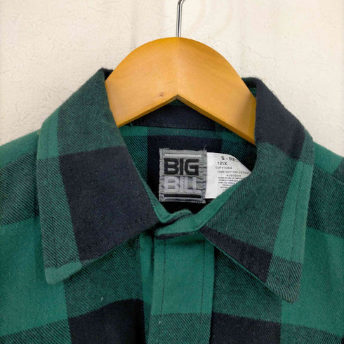 ビッグビル BIG BILL ブロックチェックネルシャツ メンズ import:S