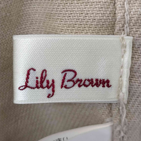 リリーブラウン Lily Brown 後ろボタンGジャン レディース FREE