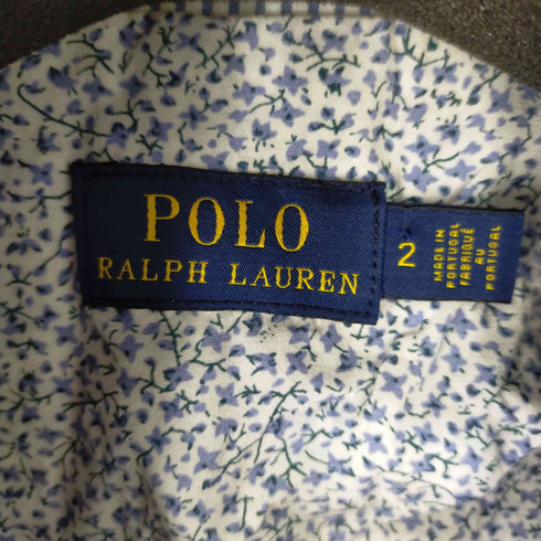 ポロラルフローレン POLO RALPH LAUREN シアサッカー ダブルテーラードジャケット レディース JPN:2