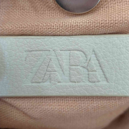 ザラ ZARA フェイクパール フリンジ ビーズ付きクロスボディバッグ レディース