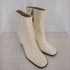ザラ ZARA Faux-Patent-Finish Heeled Ankle Boots サイドジップ アンクル ヒールブーツ レディース 37