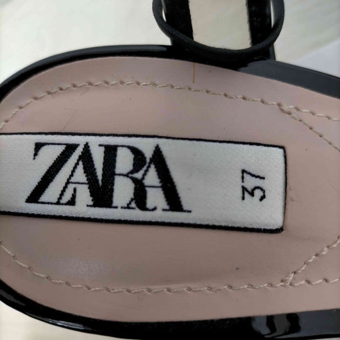 ザラ ZARA クリアハイヒール ストラップサンダル レディース 37