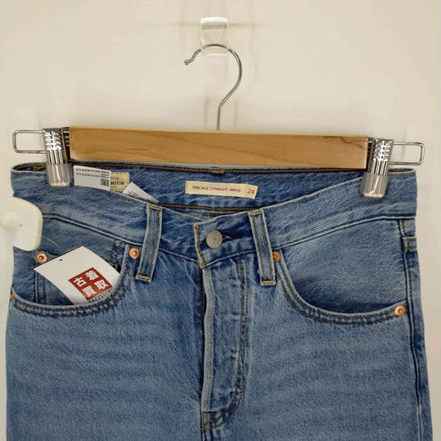 リーバイス Levis premium RIBCAGE STRAIGHT ANKLE JEANS クラシックストレートシルエット レディース W24 L27